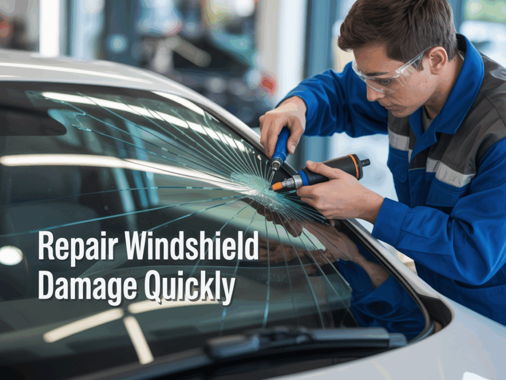 Repair Windshield Damage Quickly
