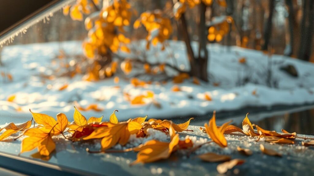 Winter Auto Glass Stress