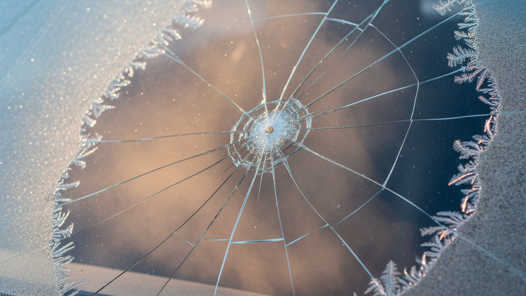 windshield cracks from temperature changes