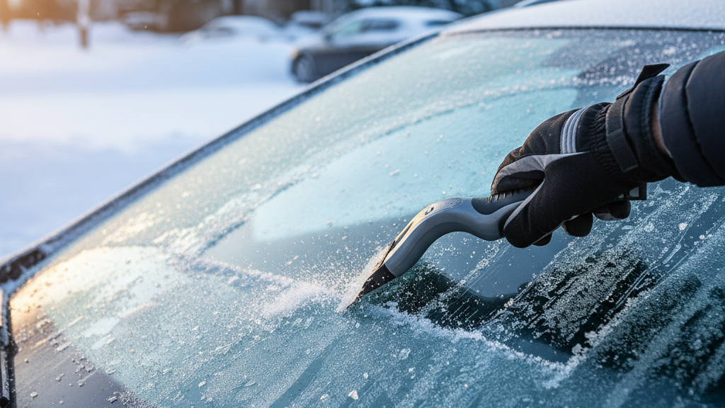 cold weather auto glass maintenance