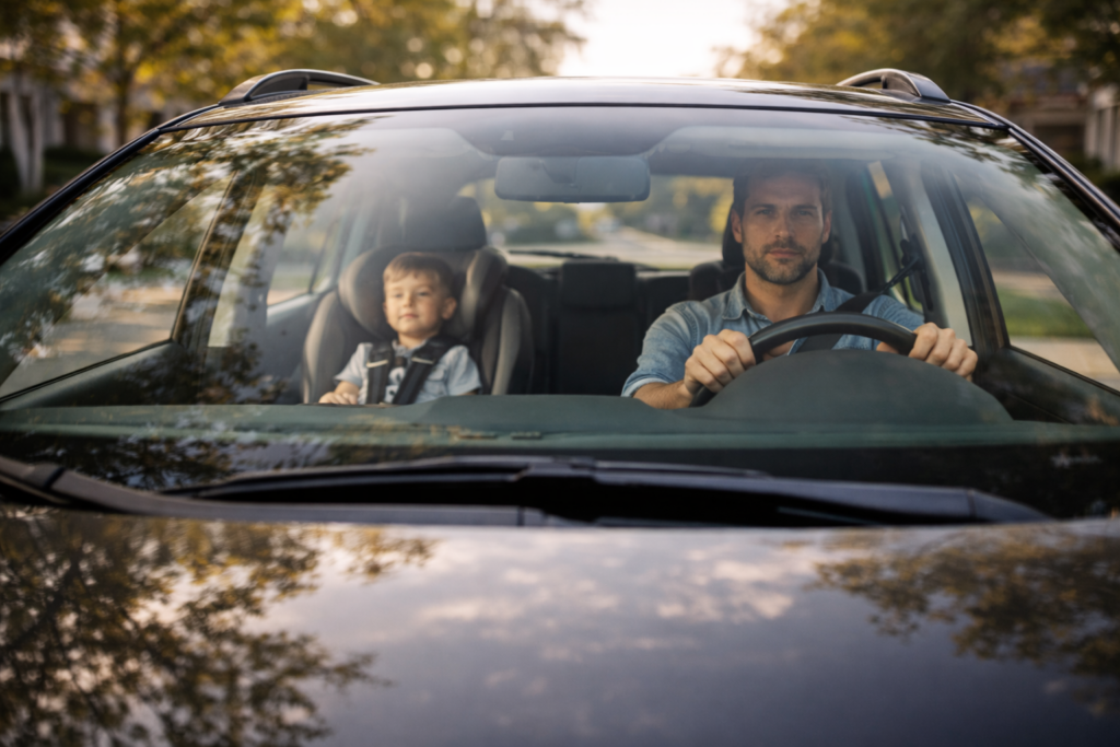 Morning drive through the neighbourhood